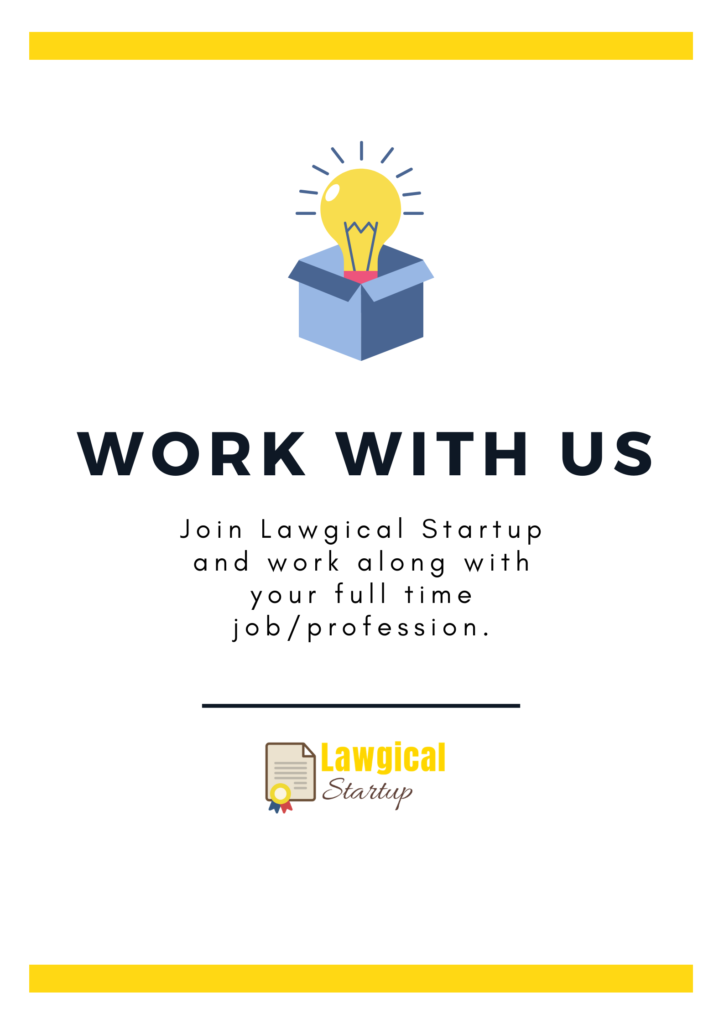 Work with us - Lawgical Startup